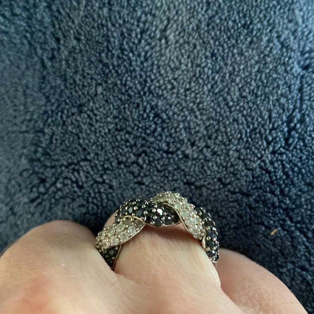 Fancy sterling silver ring - Picture 2 of 3